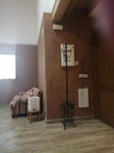 Łóżko lub łóżka w pokoju w obiekcie Casa rural Lastoetxe