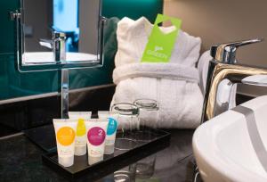 Um banheiro em Hyatt Place Frankfurt Airport