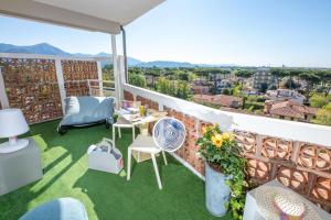 Μπαλκόνι ή βεράντα στο Amarina Hotel