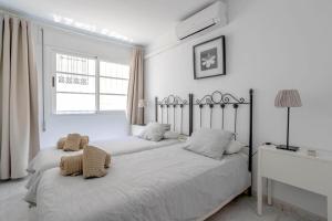 Posteľ alebo postele v izbe v ubytovaní Casa Verkath-playa Burriana