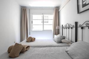 Posteľ alebo postele v izbe v ubytovaní Casa Verkath-playa Burriana
