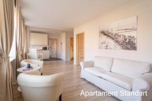 Nhà bếp/bếp nhỏ tại Apartamenty nad Motławą +10 ảnh