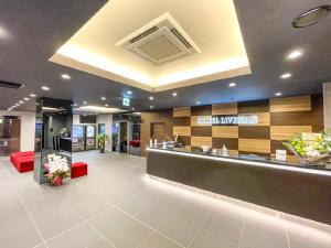 Posezení v ubytování HOTEL LiVEMAX Takamatsu Eki Mae