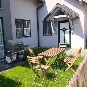 Vonkajšia záhrada v ubytovaní Wolfis Appartement