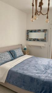 Aqualife2 luxury Apartment 객실 침대
