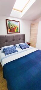 Кровать или кровати в номере Sunny day Rovinj