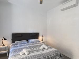 Posteľ alebo postele v izbe v ubytovaní Casa San Juan 13 Casasol Centro