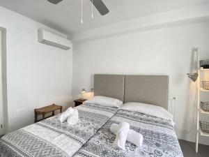 Posteľ alebo postele v izbe v ubytovaní Casa San Juan 13 Casasol Centro