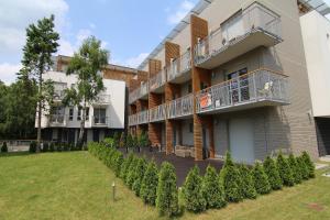 Budynek, w którym mieści się apartament