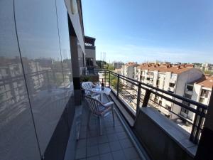Balkon lub taras w obiekcie Iva apartman