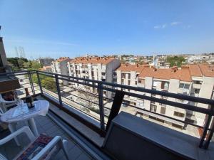 Balkon lub taras w obiekcie Iva apartman