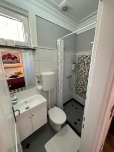 Koupelna v ubytování Hostel Dino