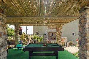 Biliardový stôl v ubytovaní Nikos & Vassilis apartments Kefalonia