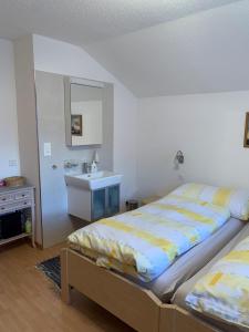 Postel nebo postele na pokoji v ubytování Chalet Medi