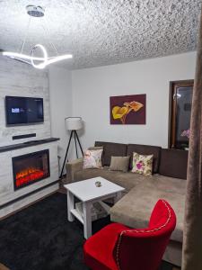 Et opholdsområde på Villa Hipnotic