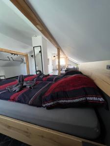 Postel nebo postele na pokoji v ubytování Die Loft
