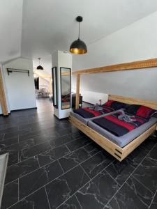 Postel nebo postele na pokoji v ubytování Die Loft