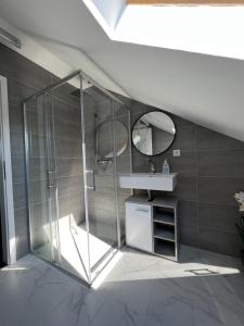Koupelna v ubytování Die Loft + 12 fotografií