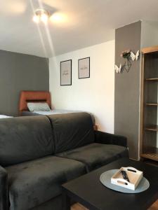 Posezení v ubytování Ferienhaus Cassel