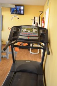 Fitness centrum a/nebo fitness zařízení v ubytování Los Cantaros