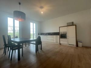 Kuchyň nebo kuchyňský kout v ubytování Pension Luisengrün + 9 fotografií