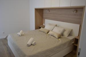 Posteľ alebo postele v izbe v ubytovaní Villa Apartment Joel