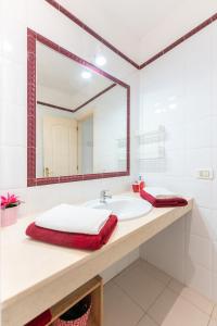 Phòng tắm tại Las Galletas House