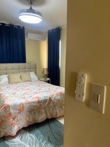 Postel nebo postele na pokoji v ubytování Casa Apartamento Valentina
