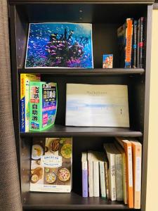 アパートメントにある図書室