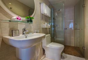 Vannituba majutusasutuses Eliana Ruby Hotel & Travel