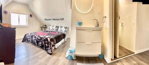 Cheerful residence客房内的一张或多张床位