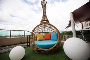 Posezení v ubytování Ixora Hotel Penang