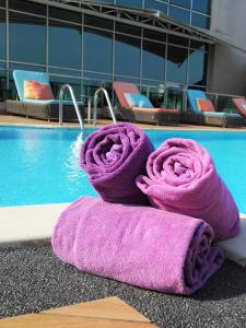 Bazén v ubytování Ixora Hotel Penang nebo v jeho okolí
