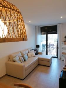 Posezení v ubytování Apartamento rusticchic con terraza