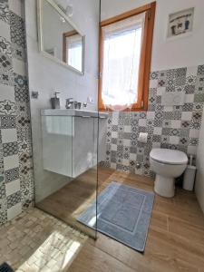 Koupelna v ubytování Casa Fiorita