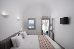 Katil atau katil-katil dalam bilik di Hotel Goulielmos