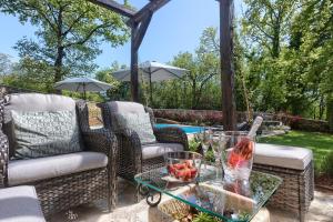 Zahrada ubytování Villa Barbarella