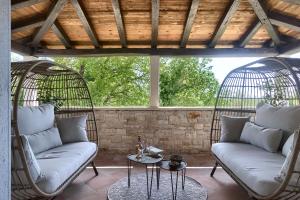 Posezení v ubytování Villa Barbarella