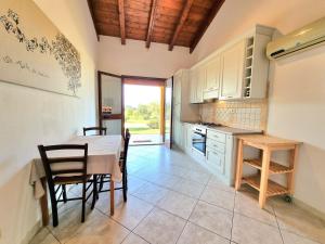 Kuhinja oz. manjša kuhinja v nastanitvi Saludi&Trigu - Rural Apartments