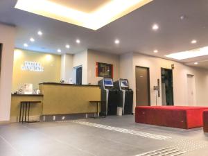 Vstupní hala nebo recepce v ubytování HOTEL LiVEMAX Kyoto Nijojonishi