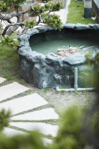 闲事别馆外面的花园
