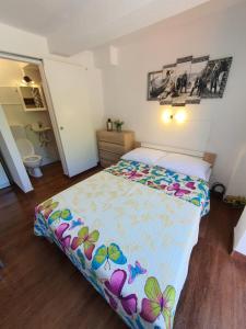 Ein Bett oder Betten in einem Zimmer der Unterkunft Apartments - Buffet 2B