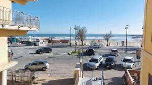 A general sea view or a sea view taken from a panziókat