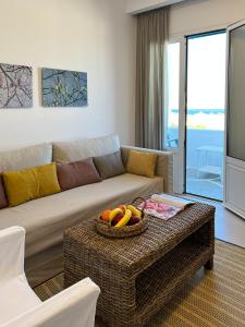 Uma área de estar em Portobello Boutique Hotel