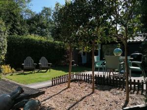 Zahrada ubytování Rent & Relax: De steiger