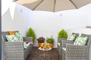 Posedenie v ubytovaní Historic Center private Terrace