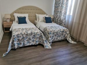 Letto o letti in una camera di Hotel N