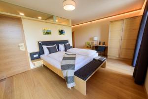 Cama o camas de una habitación en Weingut Dreisiebner Stammhaus
