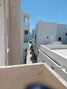 vista dal balcone di un edificio di Studio Tsakas a Naxos Chora