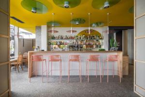 Lounge nebo bar v ubytování Hotel Sole